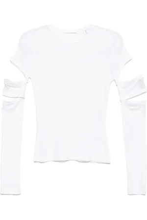 Helmut Lang Cut-out T-shirt