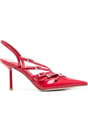 LE SILLA 80mm Scarlet slingback pumps