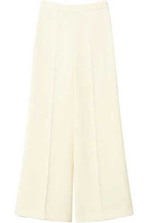 Twin-Set Crepe palazzo trousers