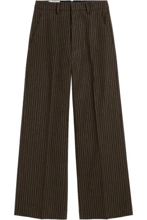 Ami Pinstripe tailored trousers