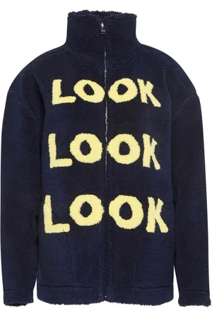 J.W.Anderson Look-intarsia zip-front jacket