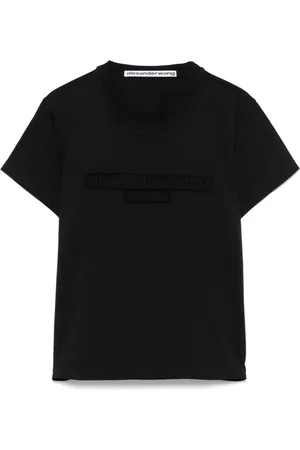 Alexander Wang Logo-embossed T-shirt