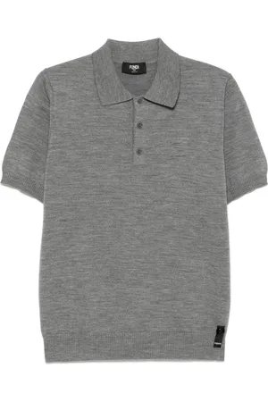 Fendi Knitted polo shirt