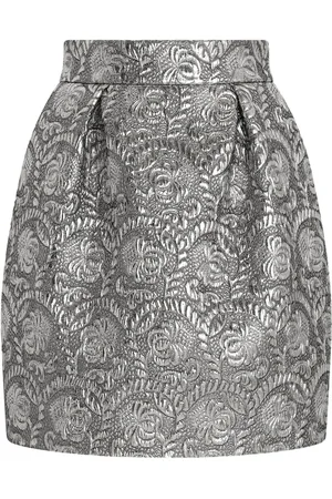 Dolce & Gabbana Brocade-effect midi skirt