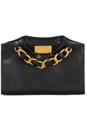 Balmain Leather clutch bag