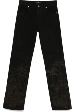 Alanui Jungle Toile de Jouy jeans