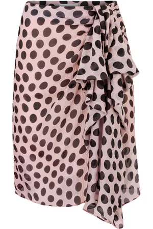 Nina Ricci Asymmetric bow skirt