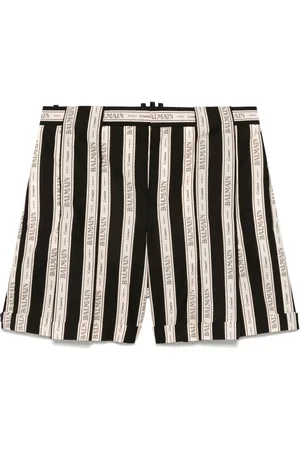Balmain Striped shorts