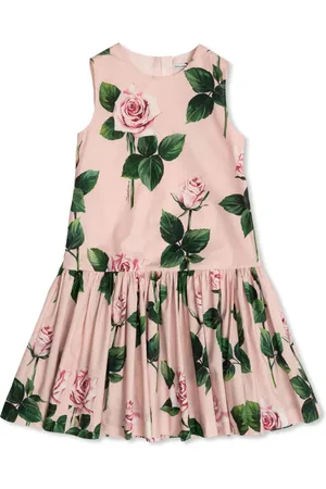 Dolce & Gabbana Rose-print dress