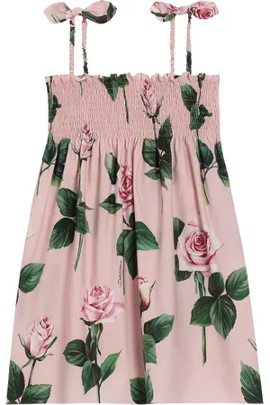 Dolce & Gabbana Rose-print dress