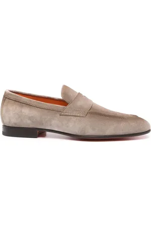 santoni Suede loafers