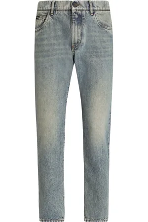 Dolce & Gabbana Washed straight-leg jeans
