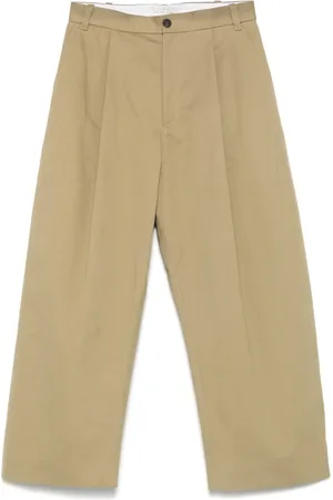 STUDIO NICHOLSON Pleat-detail trousers