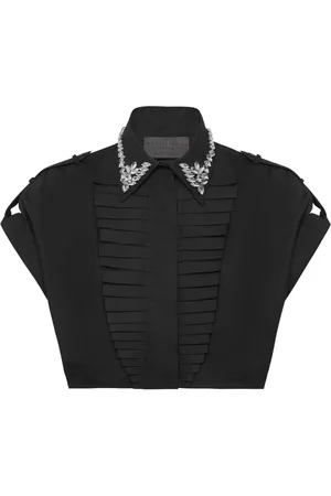 Philipp Plein Voulant cropped shirt