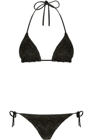 Missoni Zigzag-knit bikini set