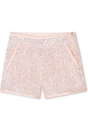Chloé Sequin-embellished shorts