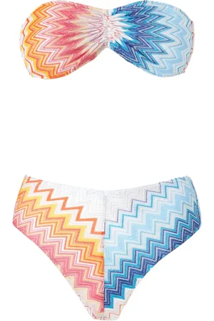 Missoni Zigzag-knit bikini set