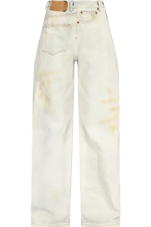 Maison Margiela Distressed wide-leg jeans