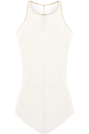 Rick Owens Fine-ribbed tank top