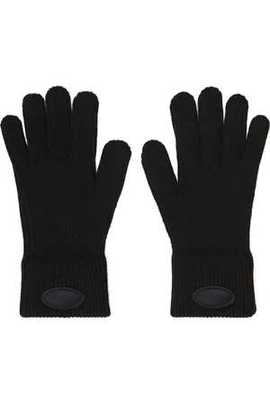 Alexander Wang Logo-patch gloves