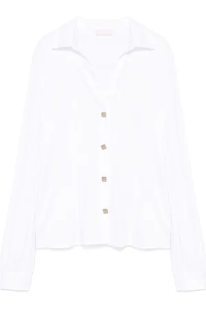 Liu Jo Plissé-sleeve shirt