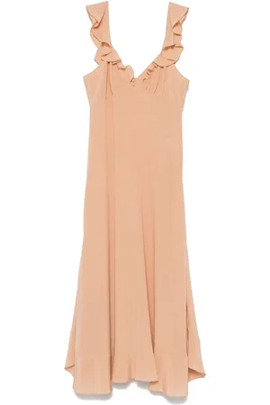 Chloé Crepe de chine maxi dress