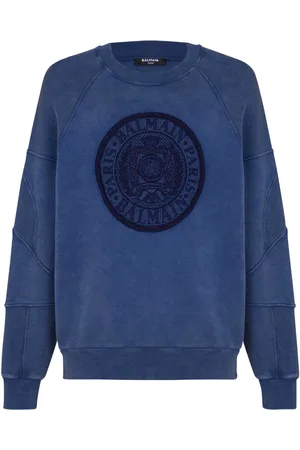 Balmain Embroidered-logo sweatshirt