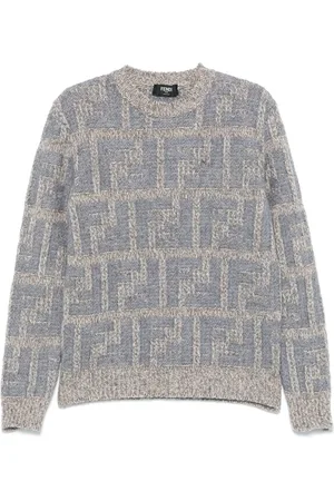 Fendi FF-pattern sweater