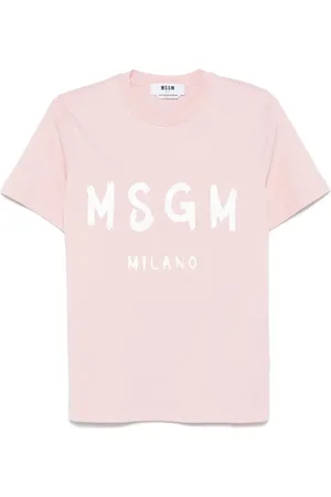 Msgm Logo-print T-shirt