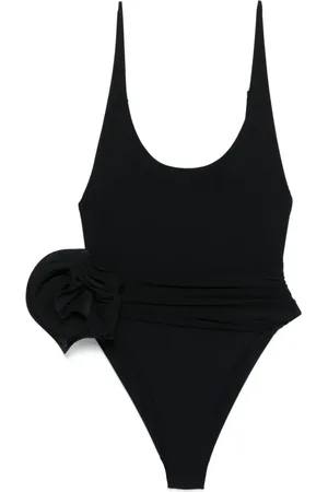 MAGDA BUTRYM Floral-appliqu?? swimsuit