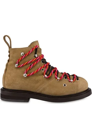Moschino Double lace-up boots