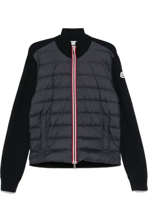 Moncler Padded-panels cardigan