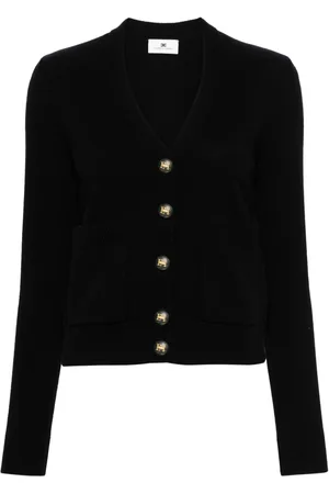 Elisabetta Franchi Embossed-buttons cardigan