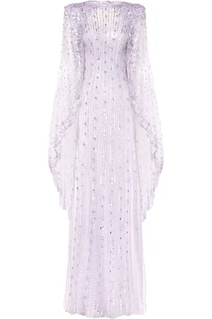 Jenny Packham Blaize sequin-embellished gown