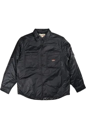 STUSSY Logo-patch shirt jacket