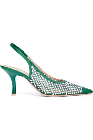 MALONE SOULIERS Vesper 70mm crystal-embellished pumps