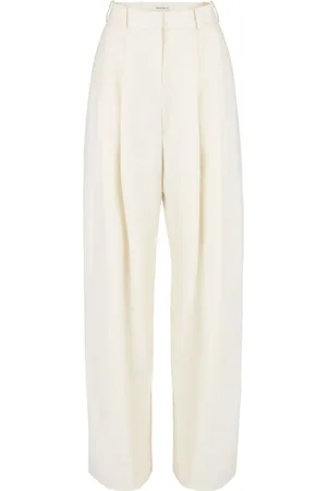 Nina Ricci Pleated wide-leg trousers