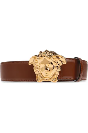 VERSACE La Medusa leather belt