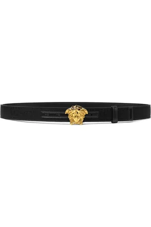 VERSACE Allover La Medusa belt
