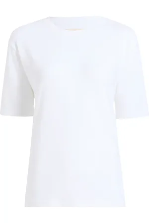 Khaite The Mae logo-appliqué T-shirt