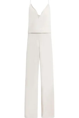 Tom Ford Cow-collar fine-knit jumpsuit
