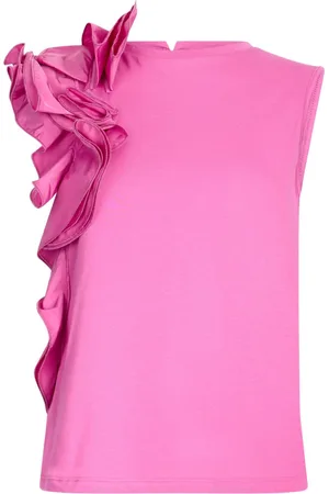 Liu Jo Ruffle-detail top