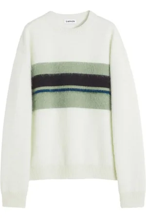 Lanvin Striped brushed sweater