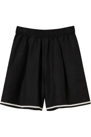 Twin-Set Stitch-detail shorts