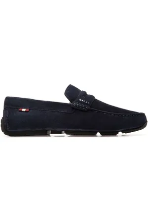 Bally Logo-embroidered loafers
