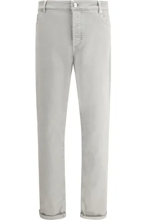 Brunello Cucinelli Appliqu?? straight-leg trousers