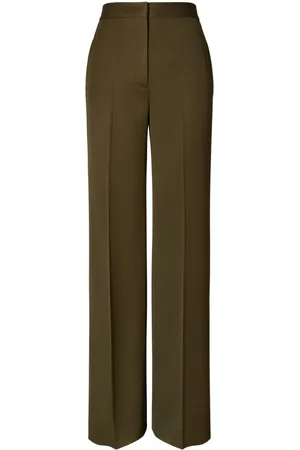 Tory Burch Pressed-crease tailored trousers