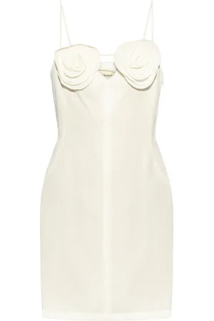 BLUMARINE Rose-detailed mini dress