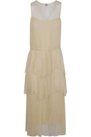 Twin-Set Colourblock midi dress