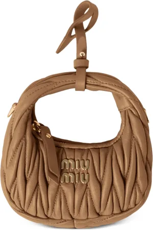 Miu Miu Mini Wander matelassé shoulder bag